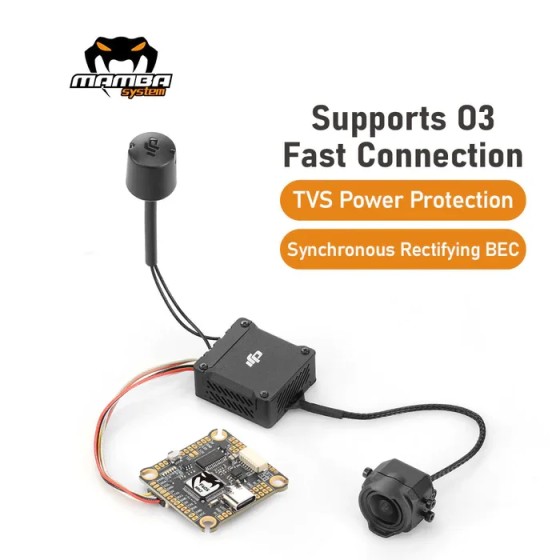 DIATONE Mamba F405MK2 V2 Flight Controller F55A BLS ESC Stack for RC FPV Racing Freestyle Drones DIY Parts